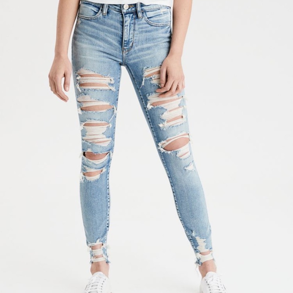 ae ripped jeans